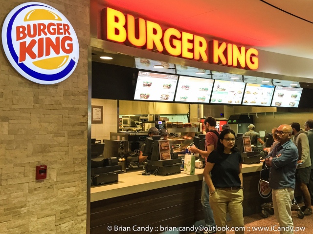 Burger King in HIA Doha Qatar