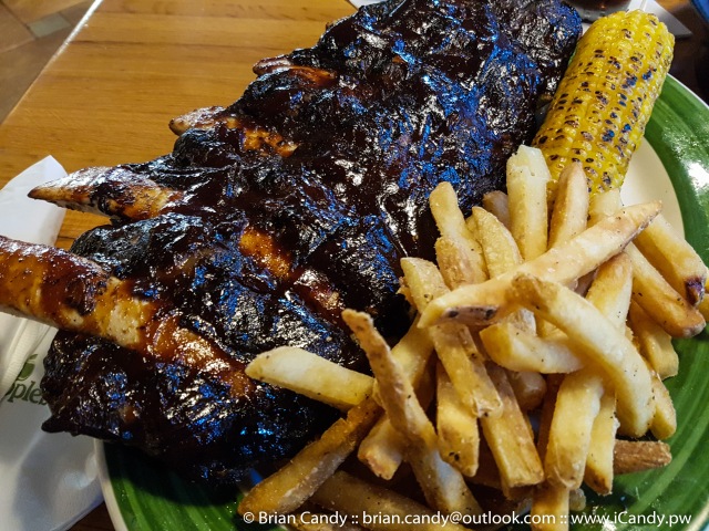 All you can eat ribs at Applebee's